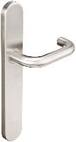 INOXBP102BP Multipoint Trim with Munich Levers