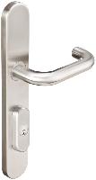 INOXBP102BP Multipoint Trim with Munich Levers