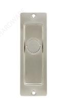 INOXFH1792Bezel Interior Flush Pull Trim w/ TT09 Thumbturn for Pocket/Sliding Doors