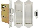 INOXFH31-PD8460-TT08Regal Flush Pulls w/ Mortise Patio Lockset Thumbturn Only for Pocket Doors