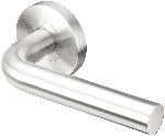 INOXGT101_TL7Cologne Tubular Leverset TL7 Magnetic Latch GT Roses